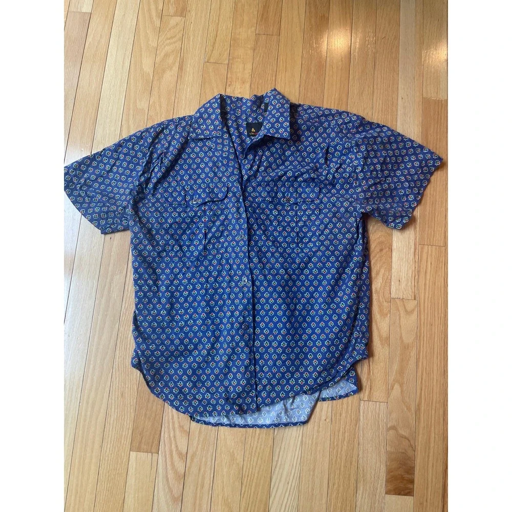 Vintage Liz Claiborne‎ Two Piece Set | Retro 80s 90s Micro Print 100% Cotton M L